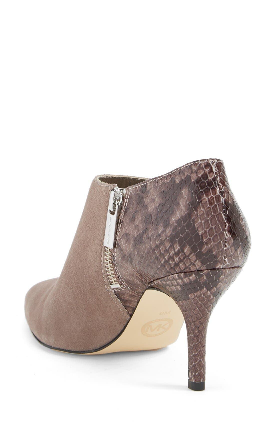 'Clara' Bootie (Nordstrom Exclusive), Alternate, color, CINDER SUEDE