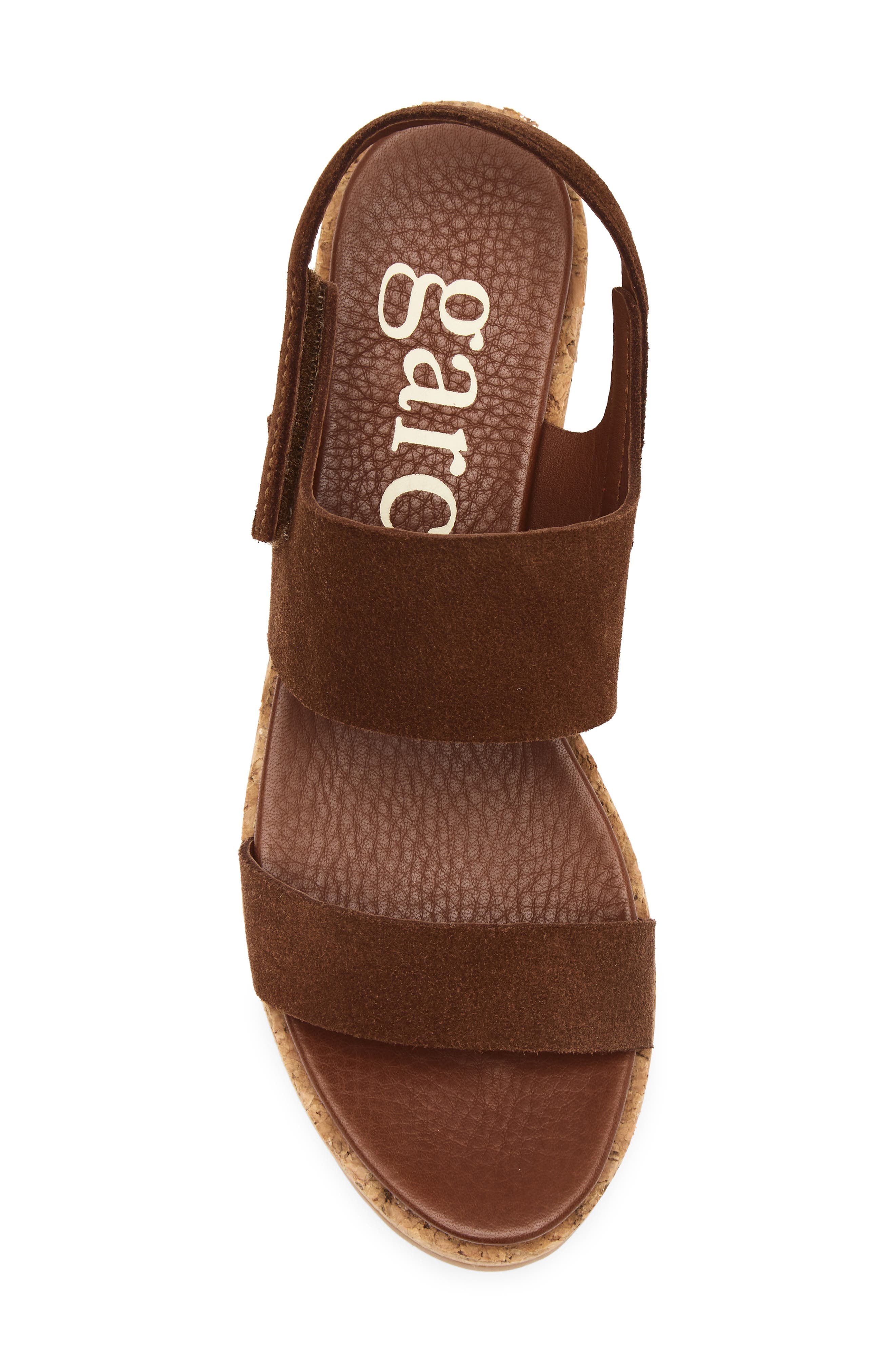 Pedro Garcia Noira Platform Slingback Sandal, Alternate, color, Cocoa Castoro