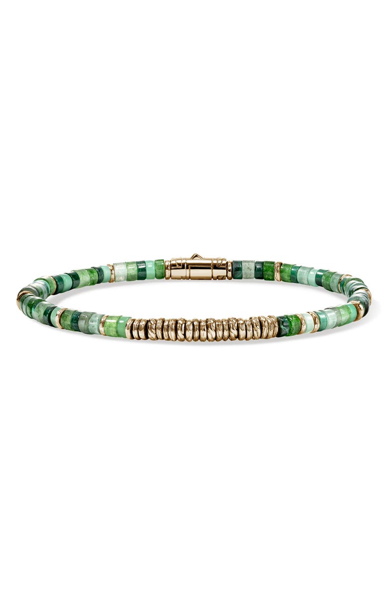 John Hardy Heishi Bracelet, Alternate, color, Gold