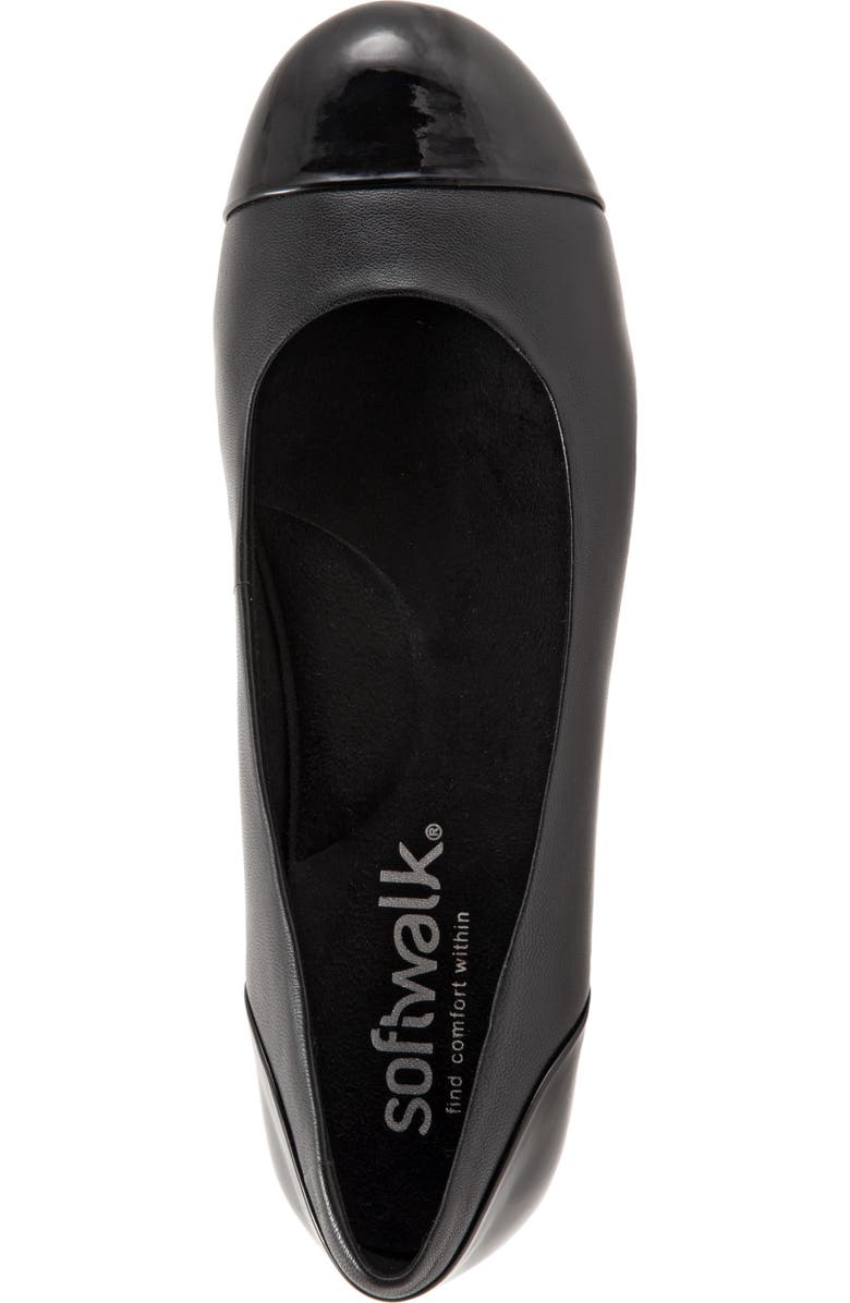SoftWalk<sup>®</sup> Sonoma Cap Toe Flat, Alternate, color,