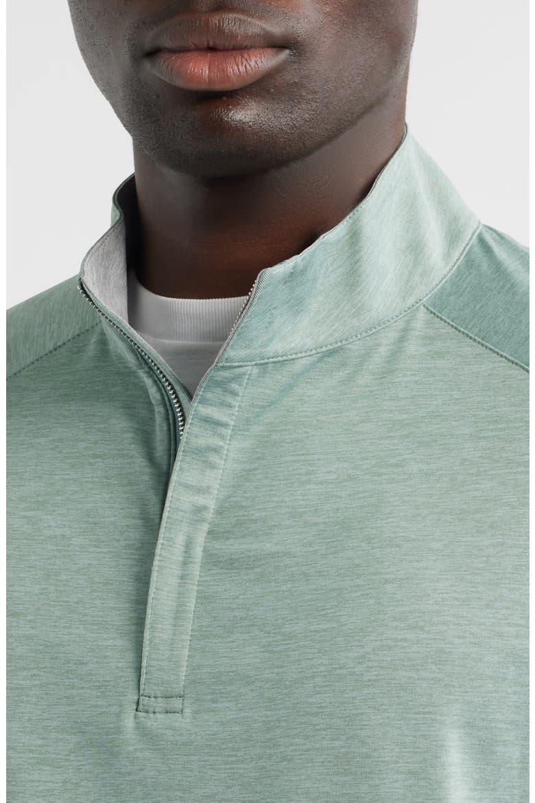 Crown Crafted Stealth Performance Quarter Zip Pullover, Alternate, color, WILLOW