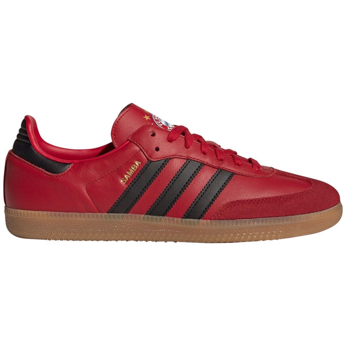 adidas Men's adidas Red Bayern Munich Team Samba Shoes, Main, color, 