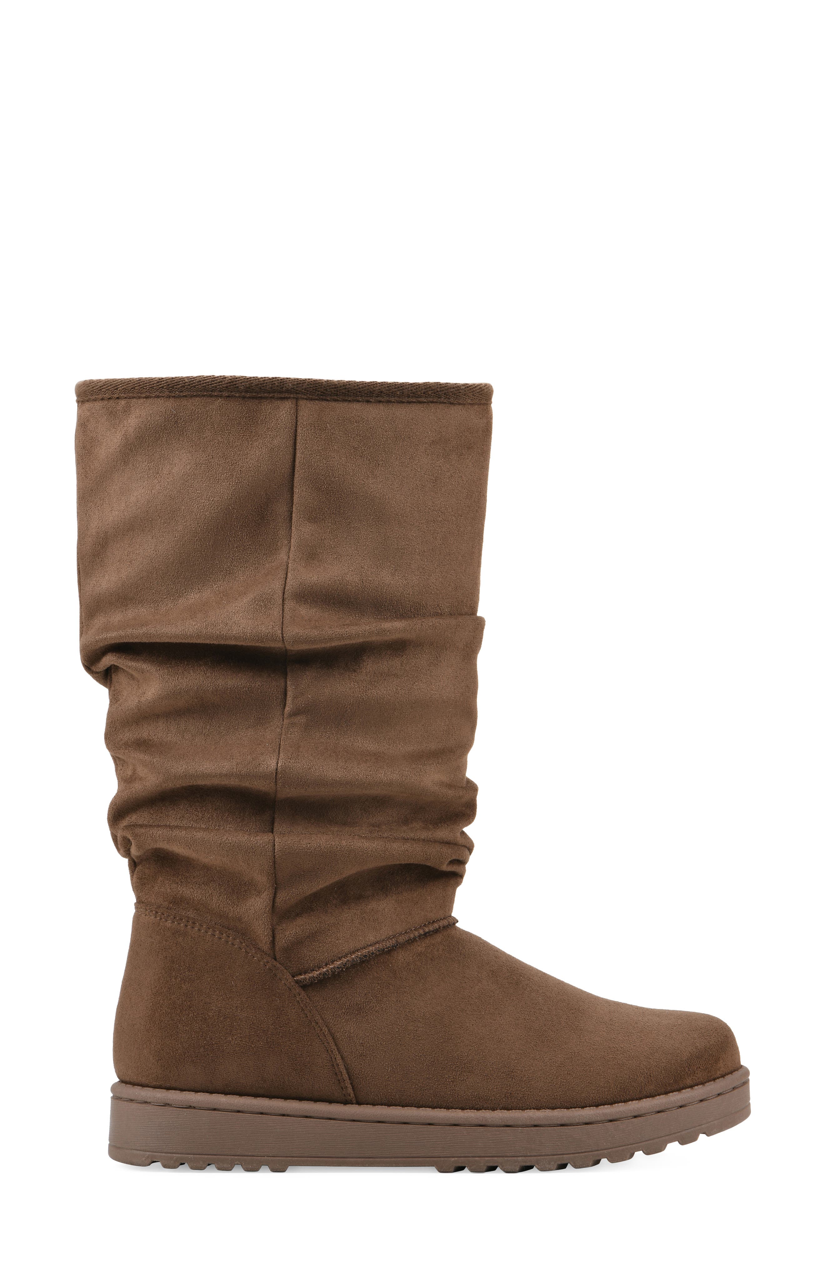 Icequake Faux Fur Lined Boot, Alternate, color, DK CHOCOLATE