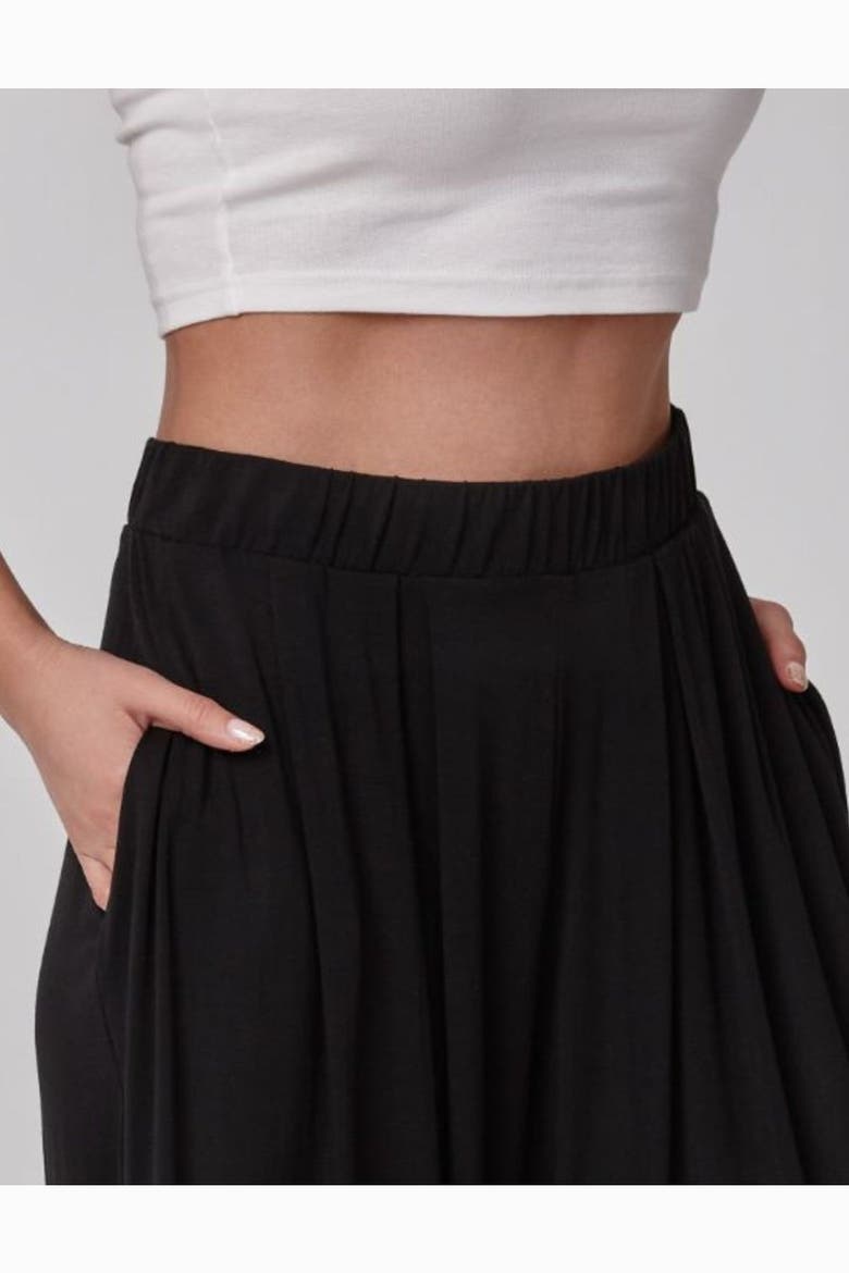 Seralya Lightweight Modal Lounge Pants, Alternate, color, Black