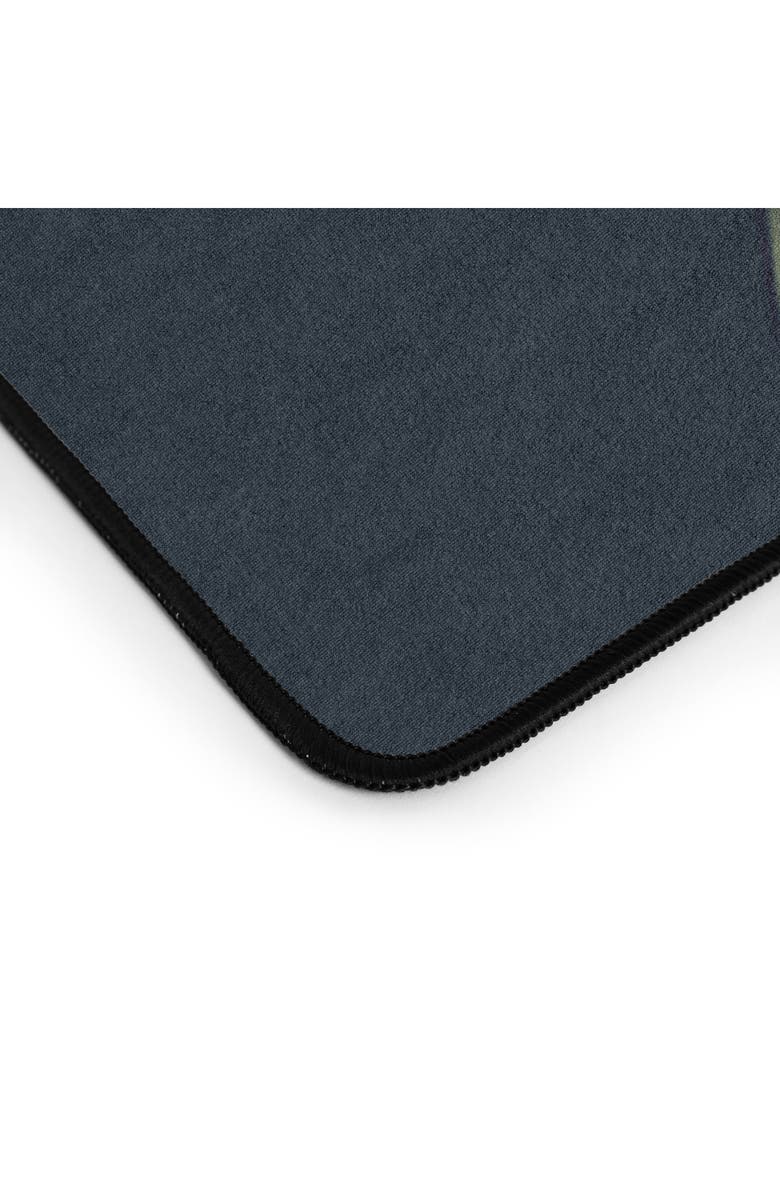 Deny Designs Brielle Boho Floral Print Desk Mat, Alternate, color, Brown/ Black/ Pink Multi