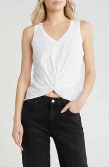 Melrose and Market Twist Front Tank Top