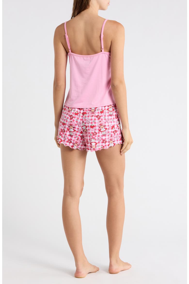Camisole & Shorts Pajamas, Alternate, color, PINK