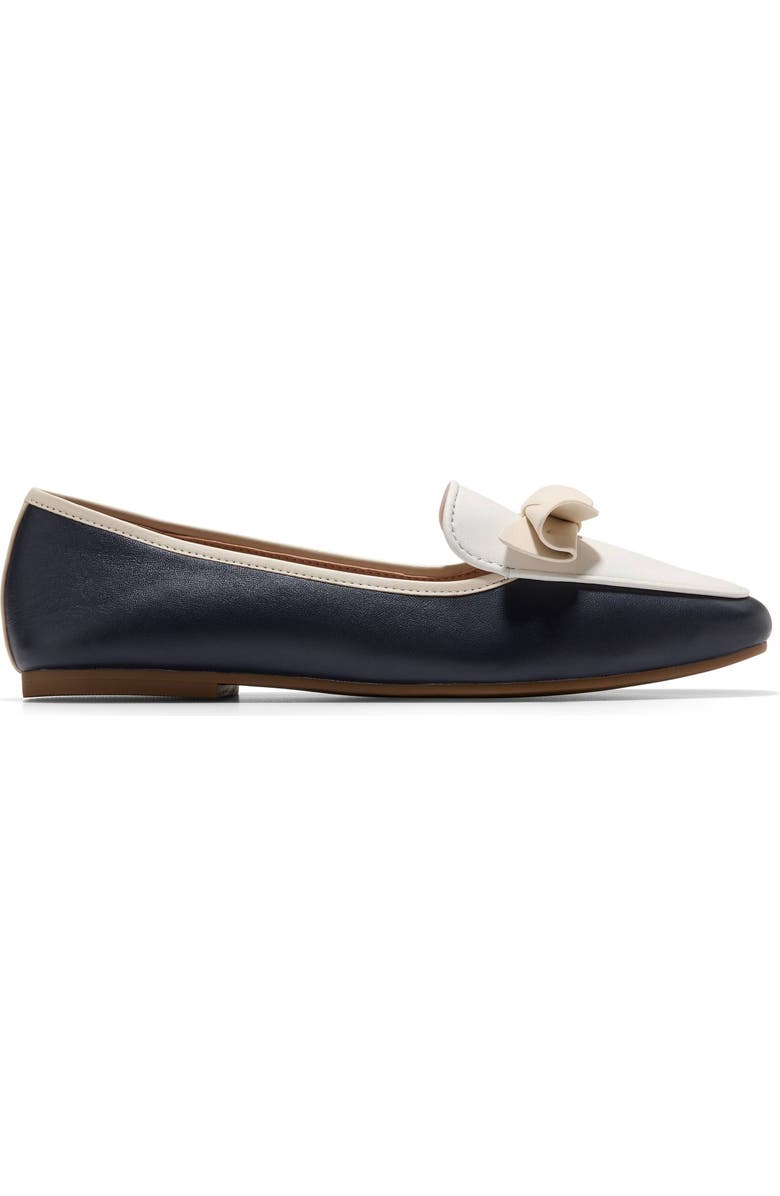 Cole Haan Payson Knot Loafer, Alternate, color, Midnight Moon / Powder