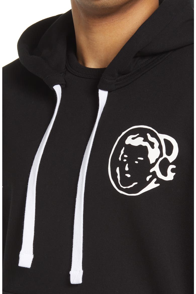 BB Halo Graphic Hoodie, Alternate, color, BLACK