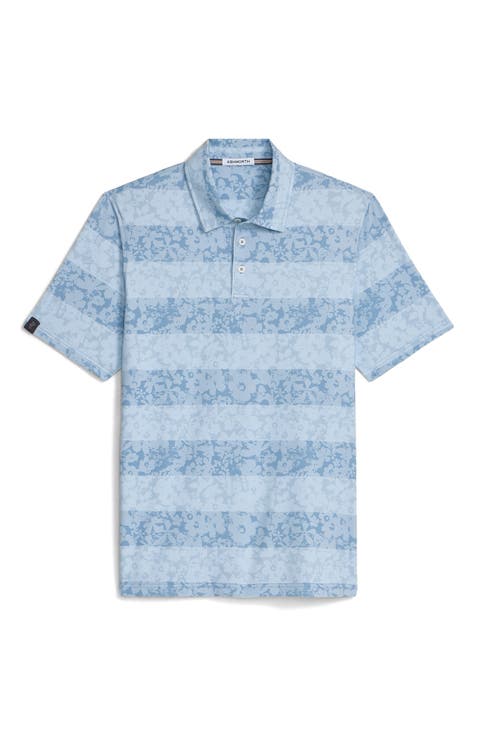 Floral Rugby Polo