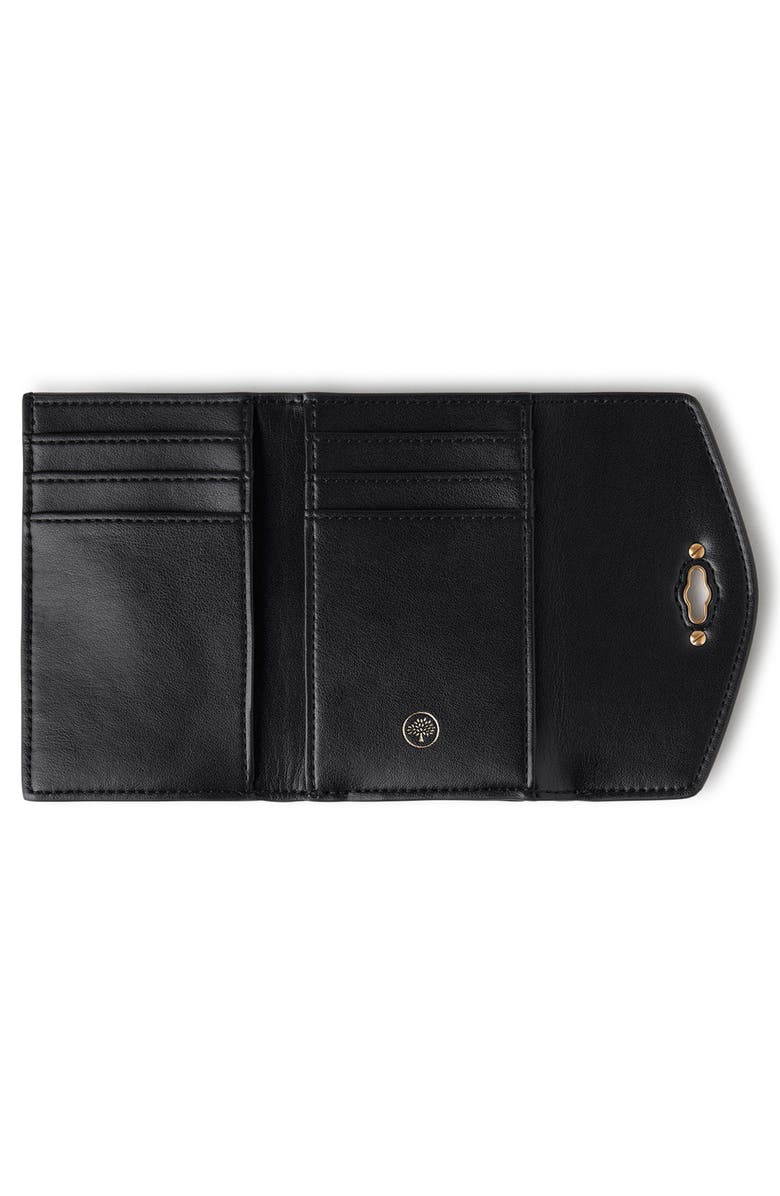 Mulberry Darley Leather Trifold Wallet, Alternate, color, Night Sky