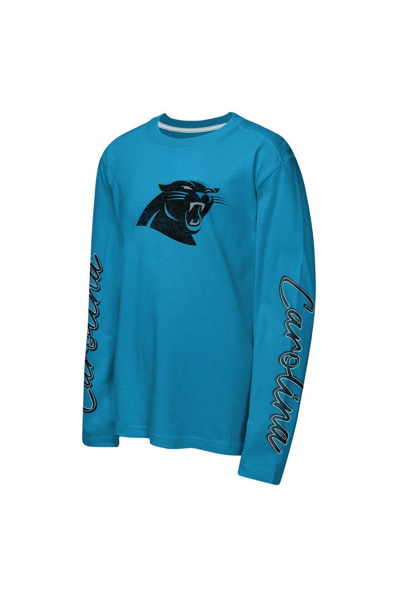 Youth Outerstuff Black Carolina Panthers Motion Combo Set, Alternate, color, Black