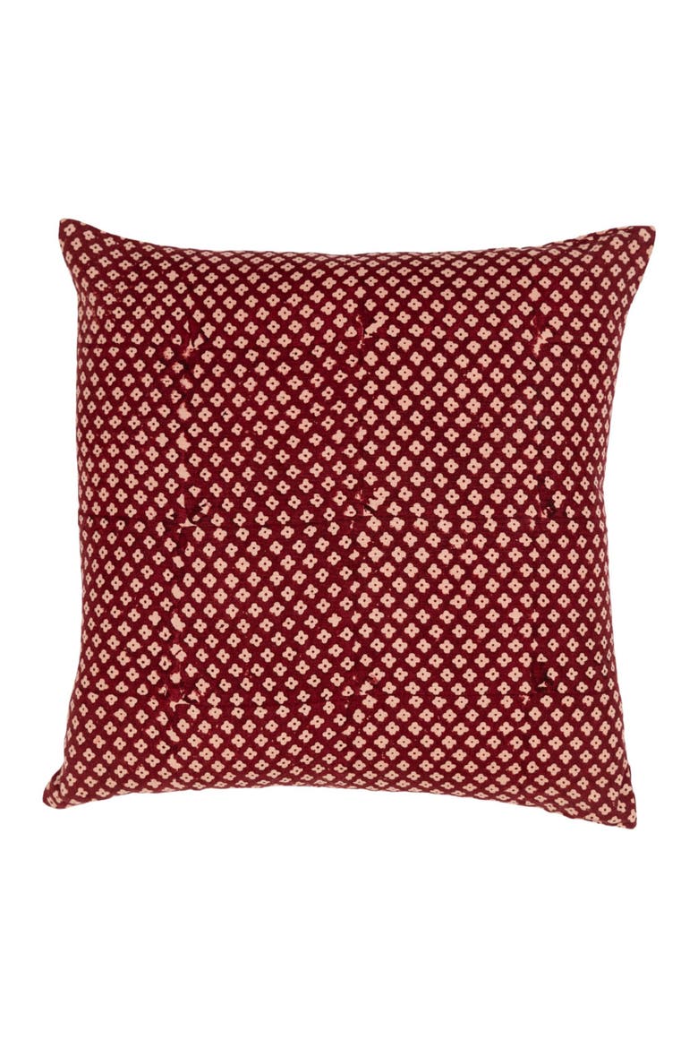 Clover Plum Decorative Pillow Cover, Main, color, Plum