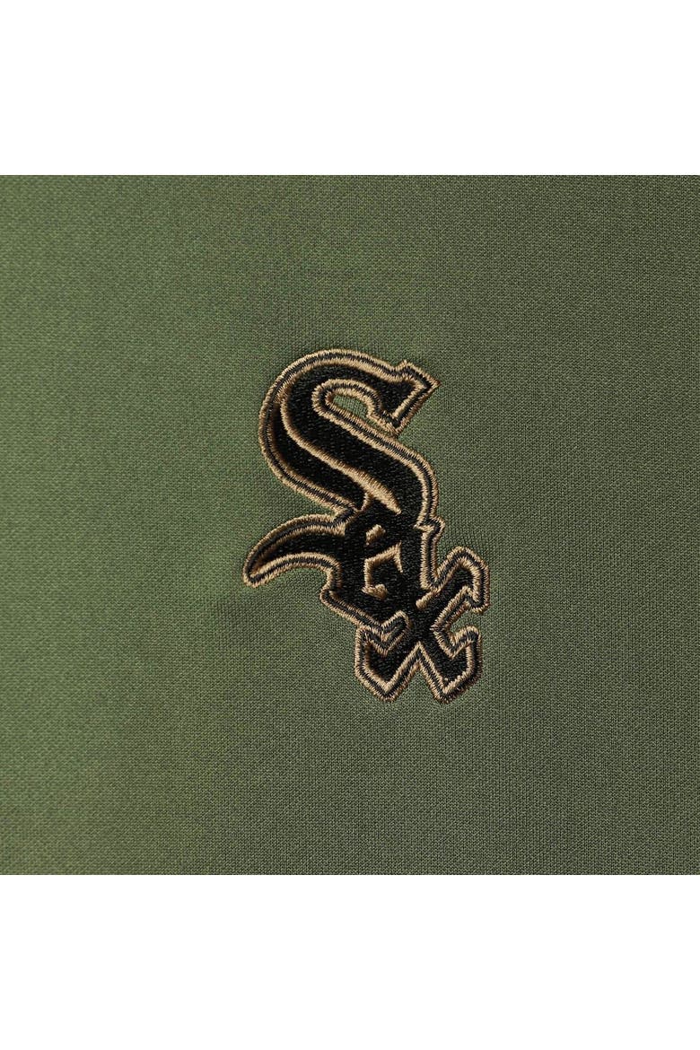 Men's Levelwear Olive Chicago White Sox Delta Pursue Quarter-Zip Jacket, Alternate, color, Olive