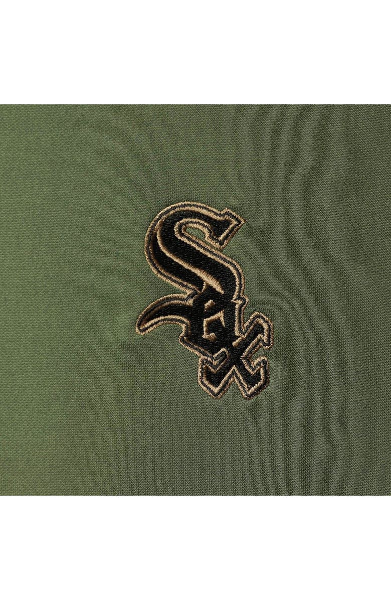 LEVELWEAR Men's Levelwear Olive Chicago White Sox Delta Pursue Quarter-Zip Jacket, Alternate, color, Olive