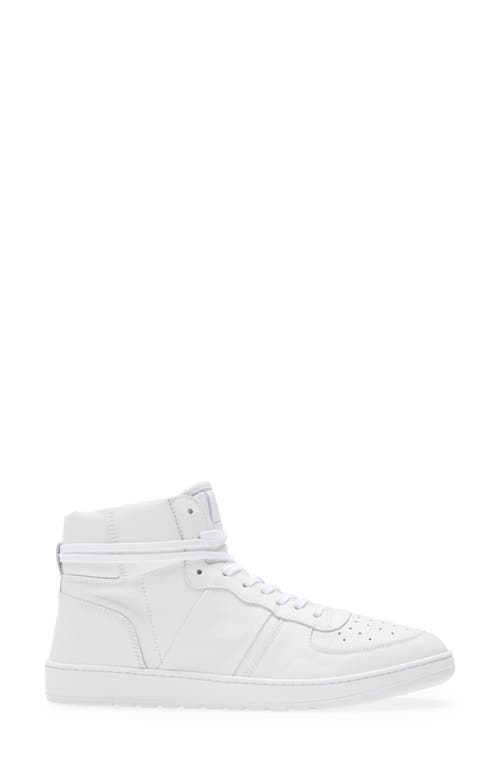 Collegium Pillar Destroyer High Top Sneaker In White