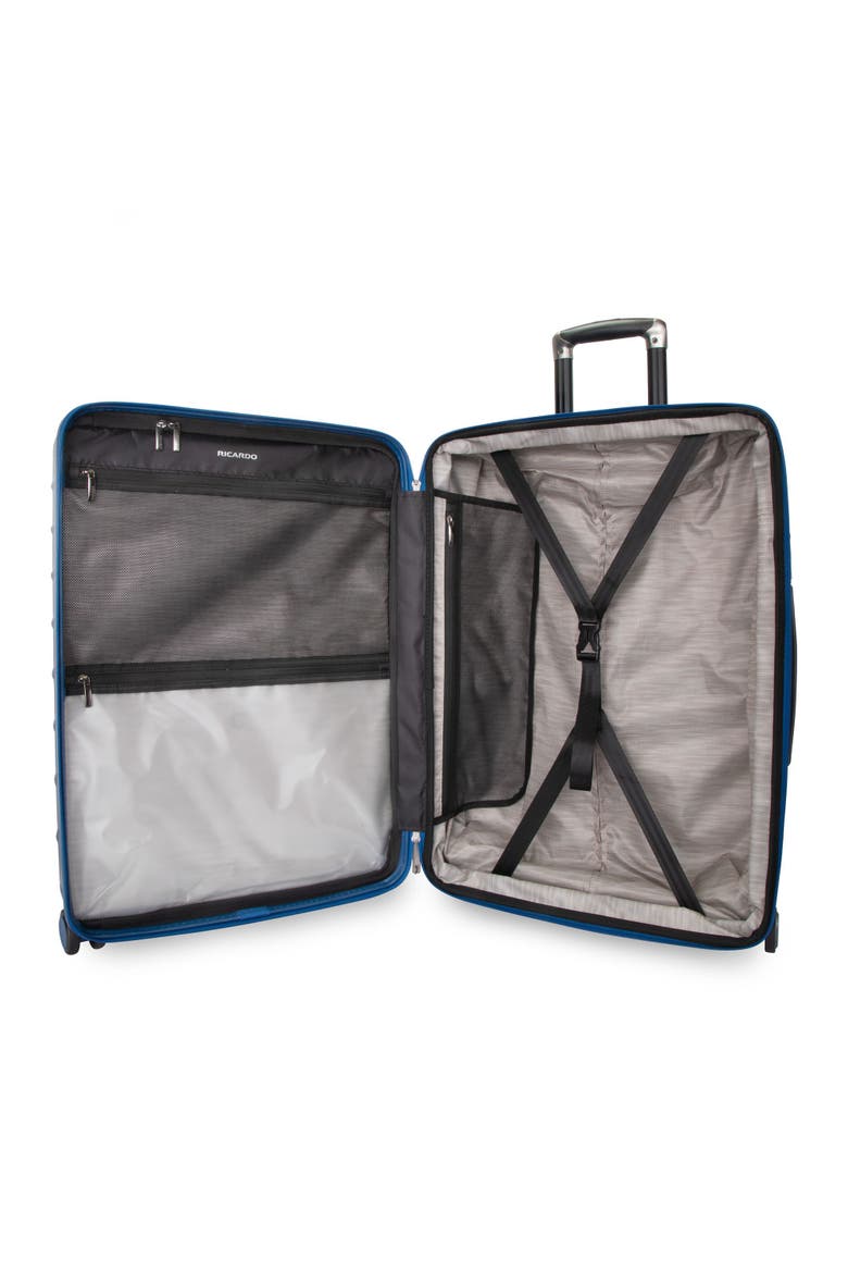 Santa Rosa Hardside Expandable 24" Medium Checked Spinner, Alternate, color, Brilliant Blue
