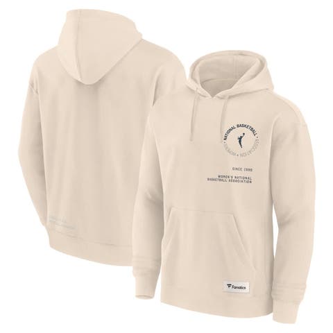 Men's Fanatics Cream WNBA Elements Future Ground Info Pullover Hoodie