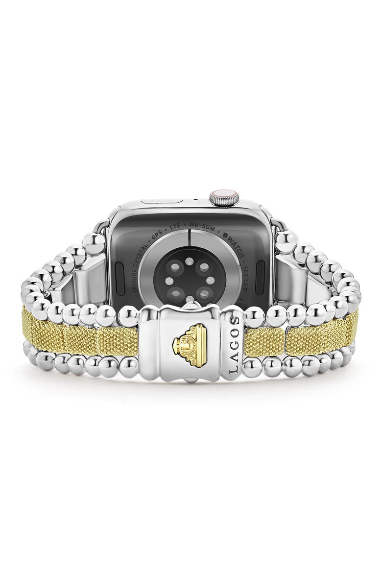 Smart Caviar Luxe Apple Watch® Watchband, Alternate, color, TWO-TONE
