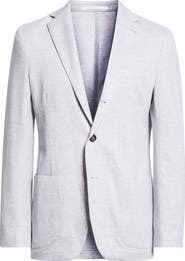 Eleventy Cotton Jersey Blazer