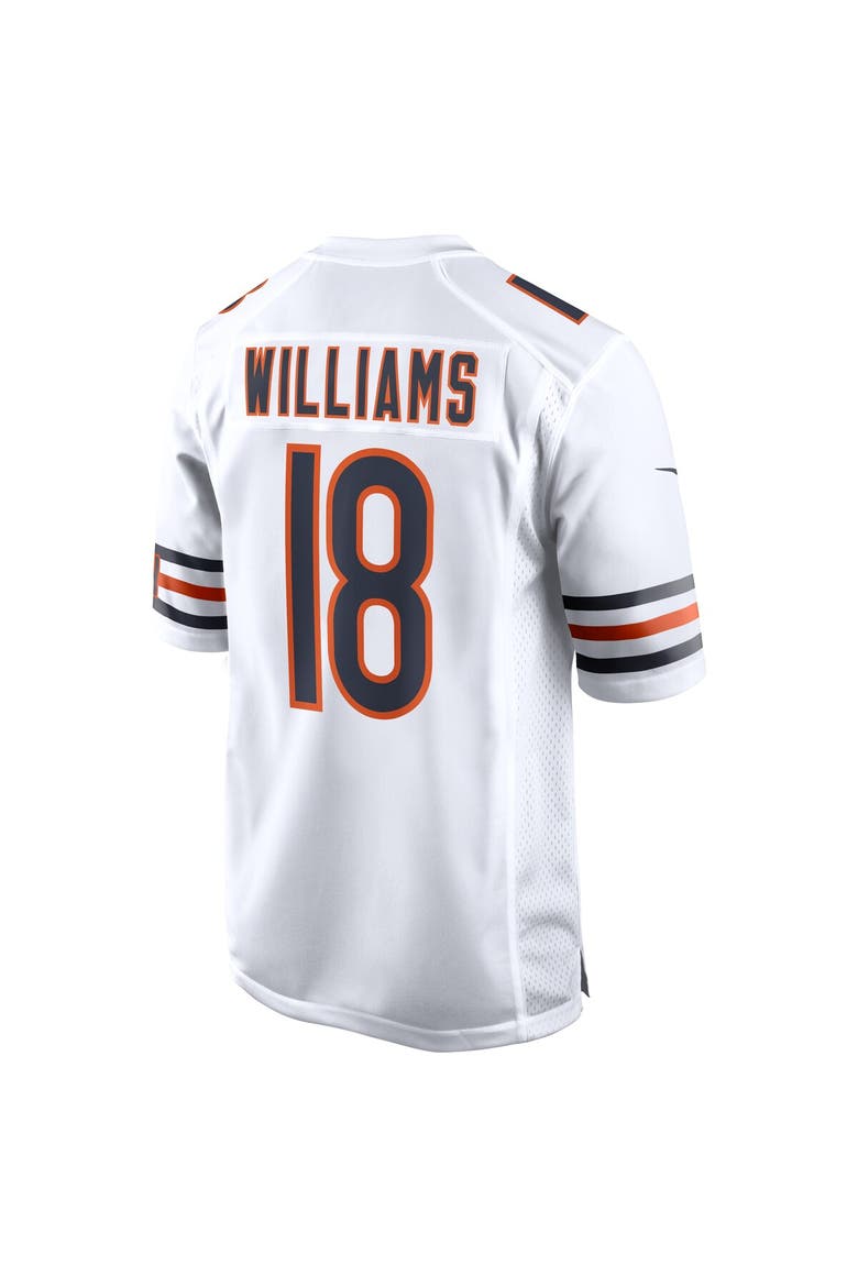 Men's Nike Caleb Williams White Chicago Bears First Round Pick Player Game Jersey, Alternate, color, White