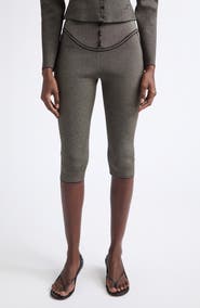 Jacquemus Le Legging Sera Ankle Leggings