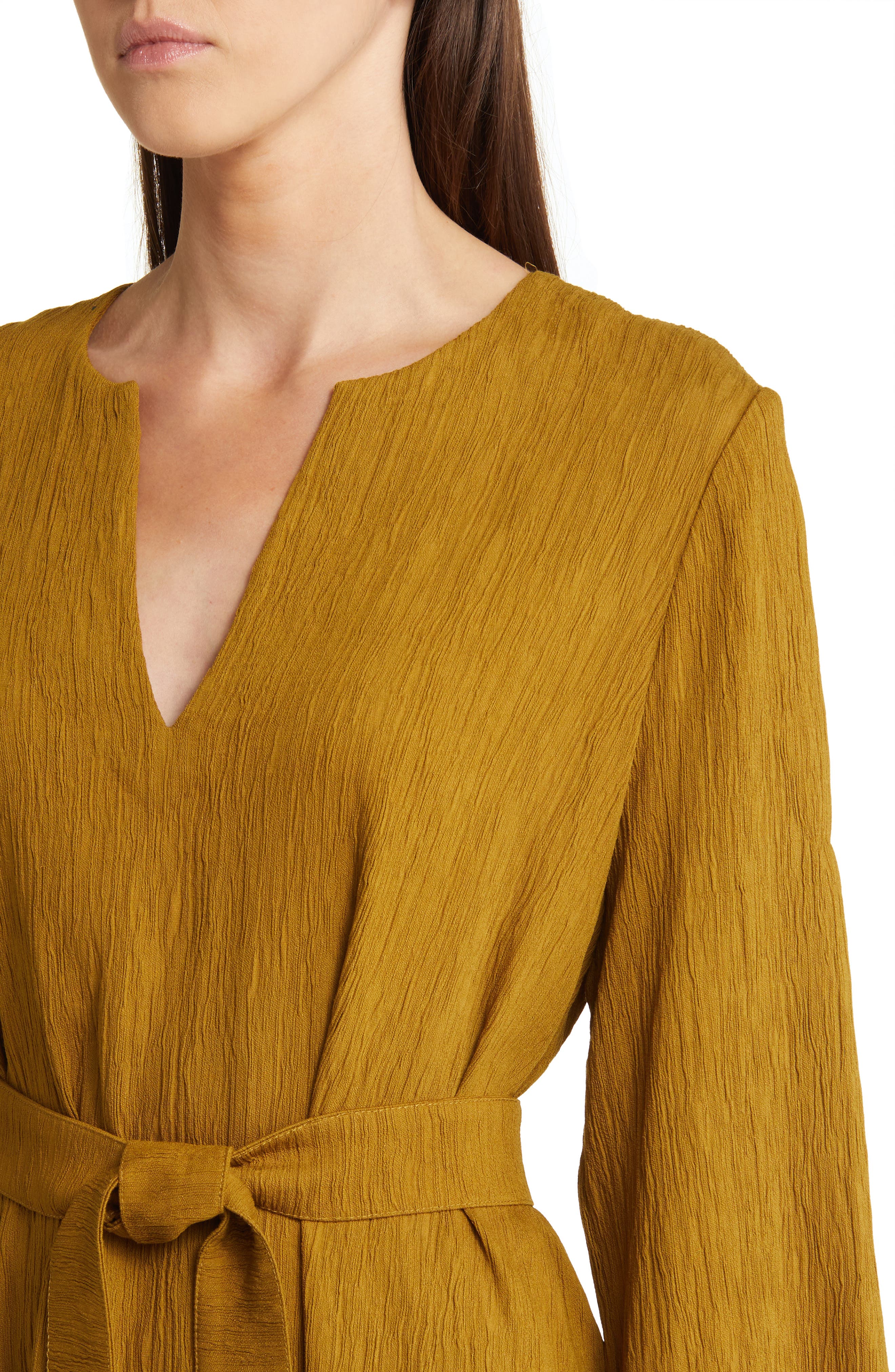 Masai Copenhagen Nyrai Long Sleeve Belted Dress (Women) | Nordstrom