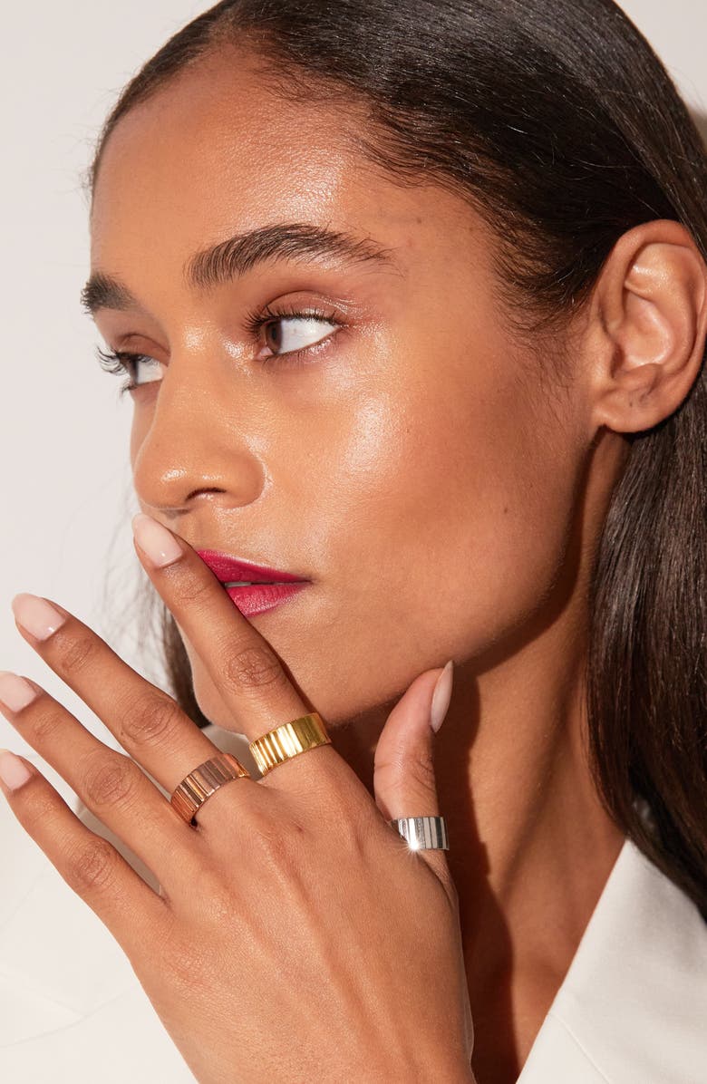 Aurate New York Infinity Ring, Alternate, color, Yellow