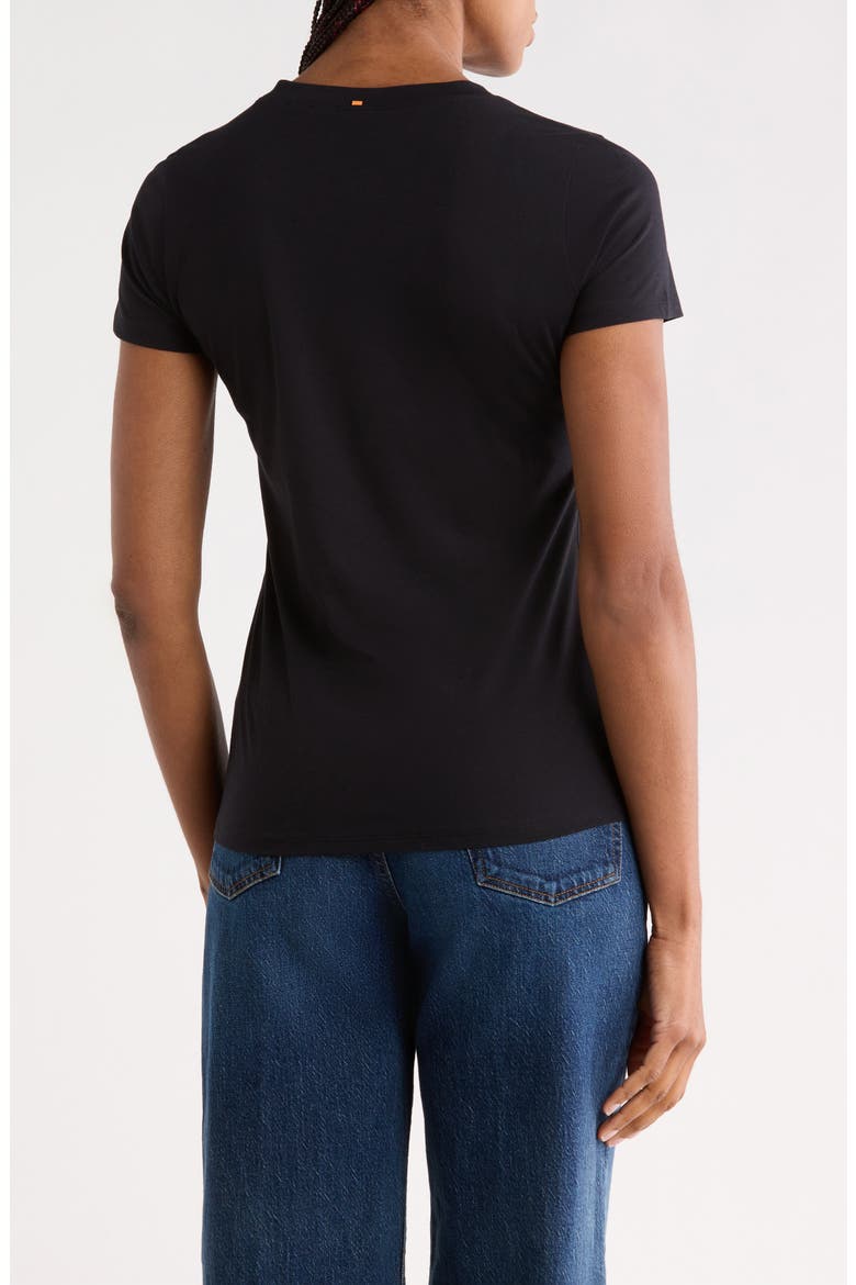 Logoed Jersey T-Shirt, Alternate, color, BLACK
