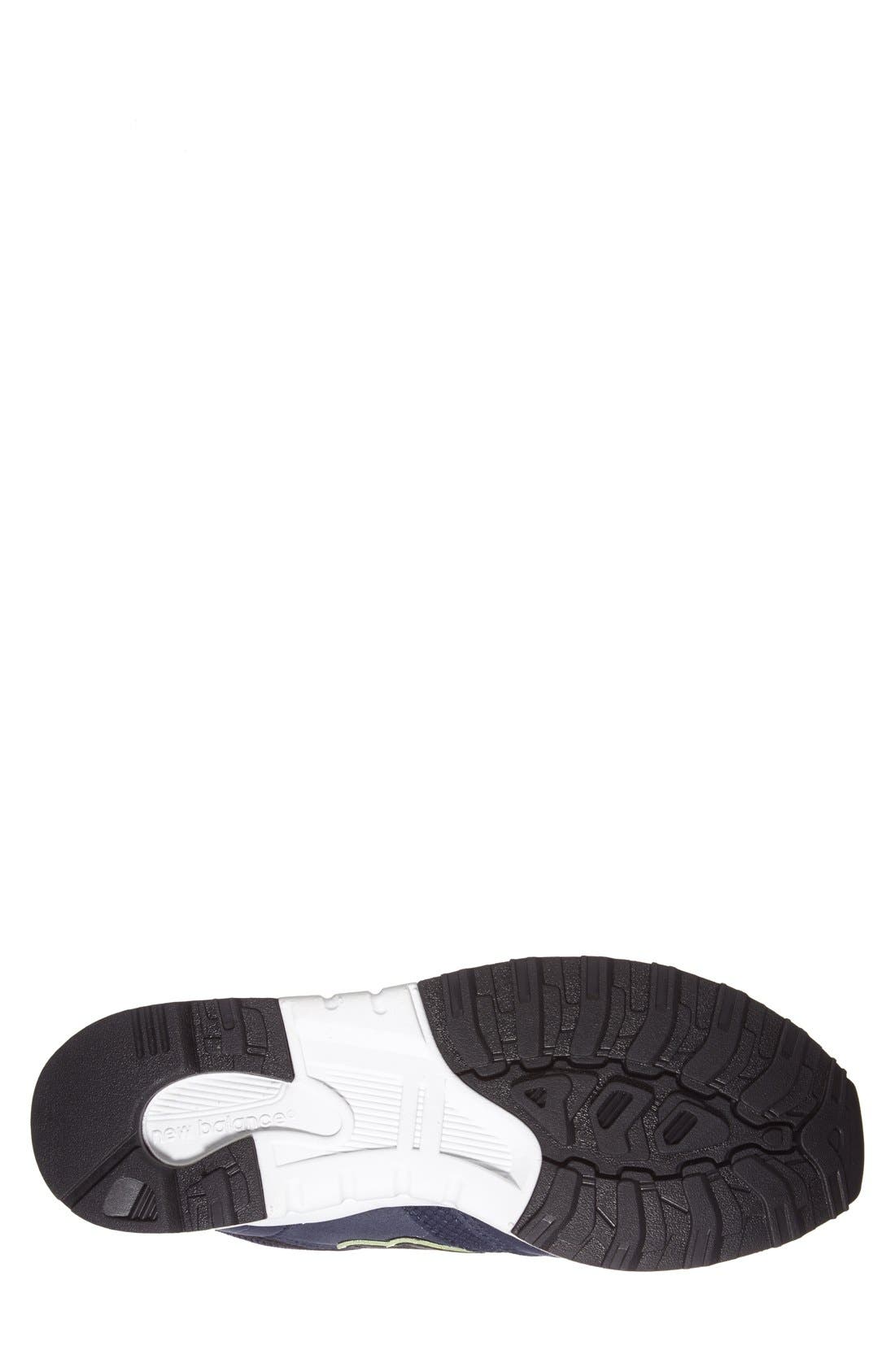 '850' Sneaker, Alternate, color, NAVY/ YELLOW