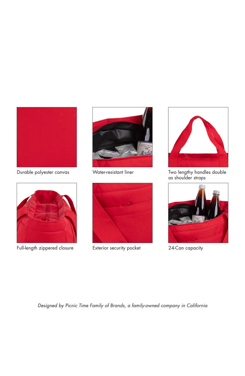 Oniva Topanga Cooler 2.0, Alternate, color, Red