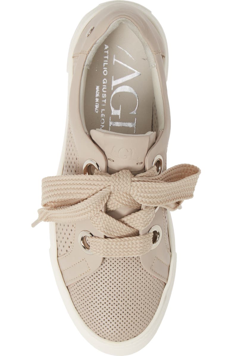 AGL Perforated Platform Sneaker, Alternate, color,