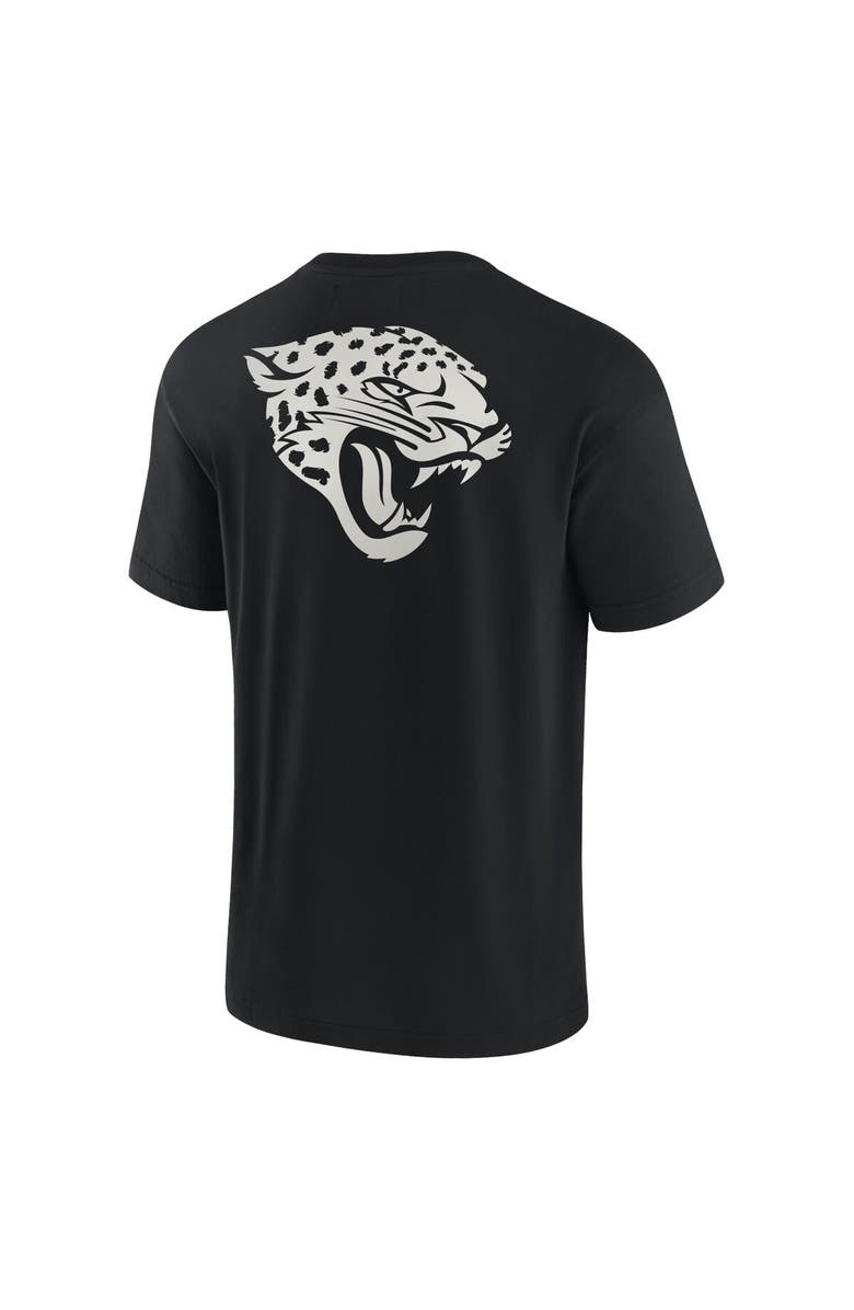 Fanatics Signature Unisex Fanatics Signature Black Jacksonville Jaguars Elements Super Soft Short Sleeve T-Shirt, Alternate, color, Black