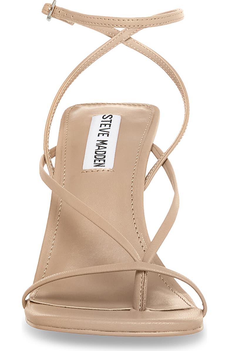 Steve Madden Annie Ankle Strap Sandal, Alternate, color, Natural