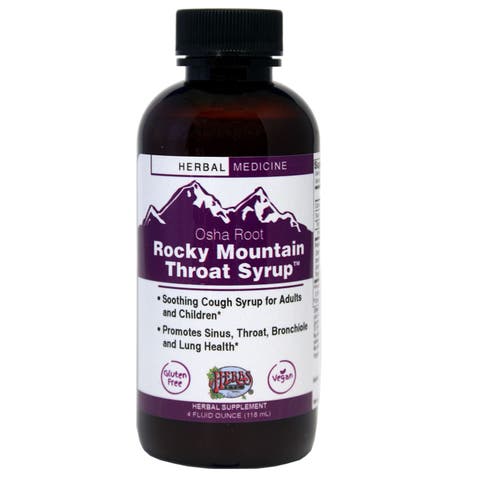 Rocky Mountain Throat Syrup 4 oz.
