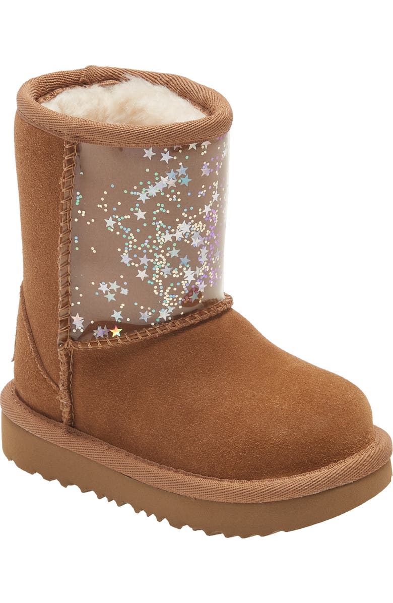 UGG<sup>®</sup> Mini Classic II Waterproof Clear Boot, Main, color,