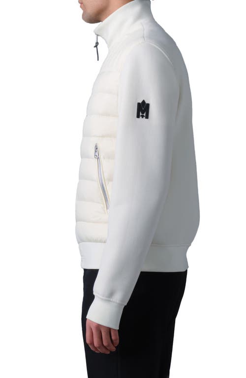 Mackage Collin-r Quilted Down Puffer Jacket In Cream
