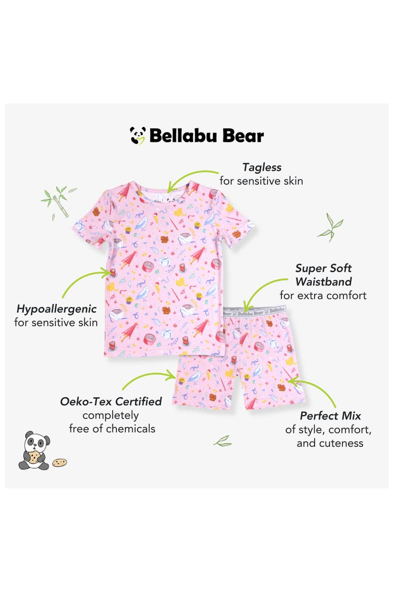 Happee Birthdae Harry Kids 2-Piece Short Sleeve & Shorts Pajama Set, Alternate, color, Happee Birthdae Harry