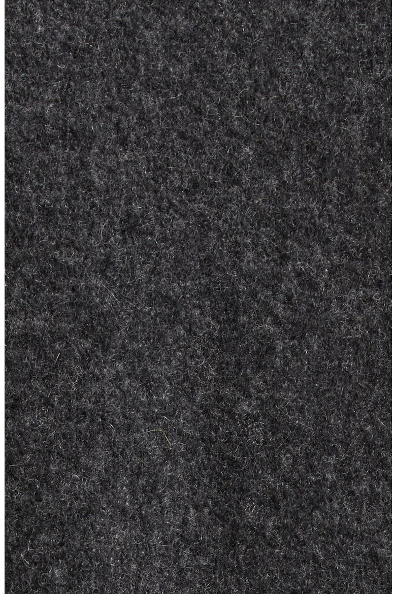 London Stretch Cashmere & Silk Sweater, Alternate, color, DARK GREY