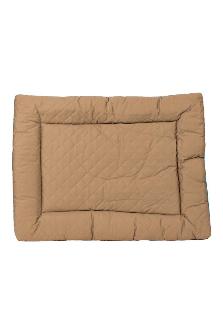 Fleece Comfort Cushion, Alternate, color, CABIN STRIPE SHALE