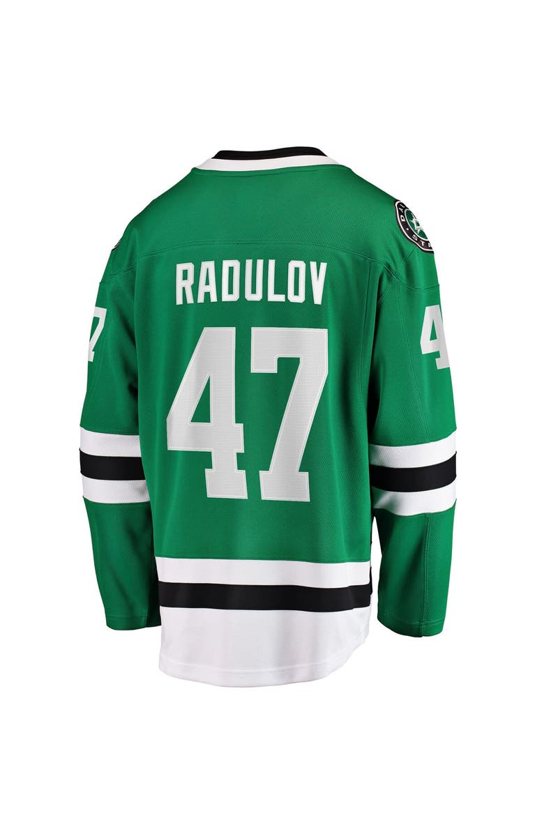 FANATICS Men's Fanatics Branded Alexander Radulov Kelly Green Dallas Stars Home Premier Breakaway Player Jersey, Alternate, color, 