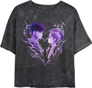 KPop Demon Hunters Junior's KPop Demon Hunters Jinu and Rumi Heart Strings Graphic T-Shirt