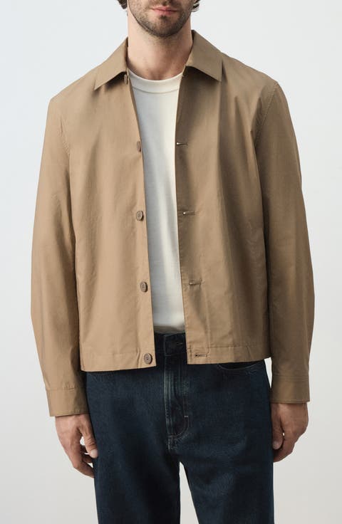 Light Cotton Shirt Jacket