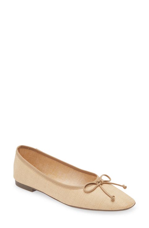 Arissa Square Toe Ballet Flat (Women)