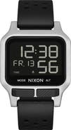 Nixon Heat Digital Rubber Strap Watch
