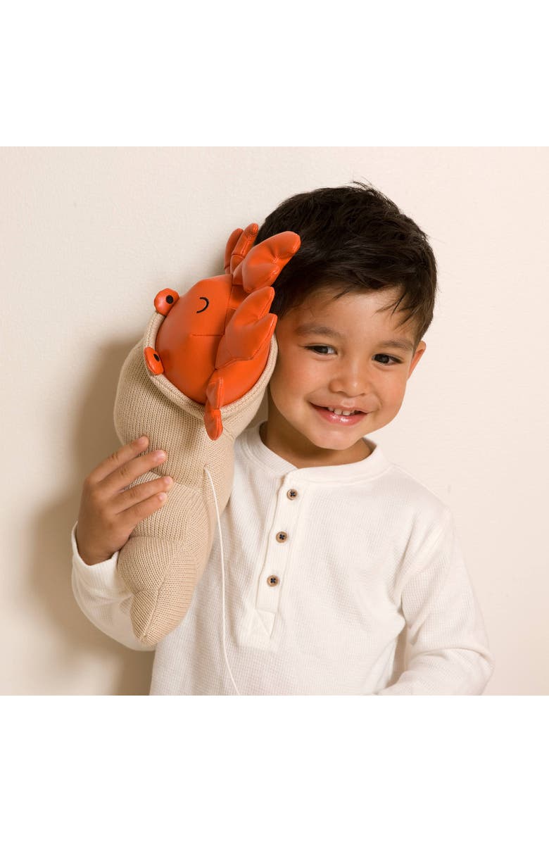 Little Big Friends Musical Animals - Crab, Plush Baby Music Box, Nursery Toy, Alternate, color, Multicolor