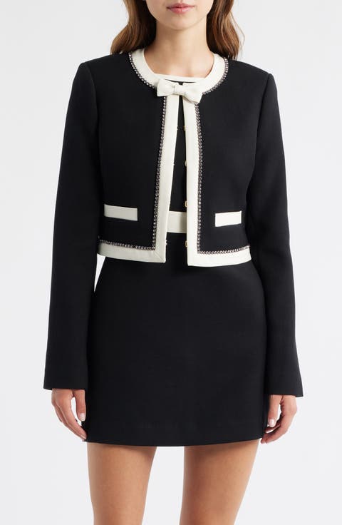 Ralphette Crystal Trim Colorblock Jacket