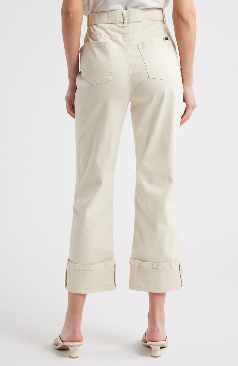 Hue Cuffed Skimmer Jeans, Main, color, Sand