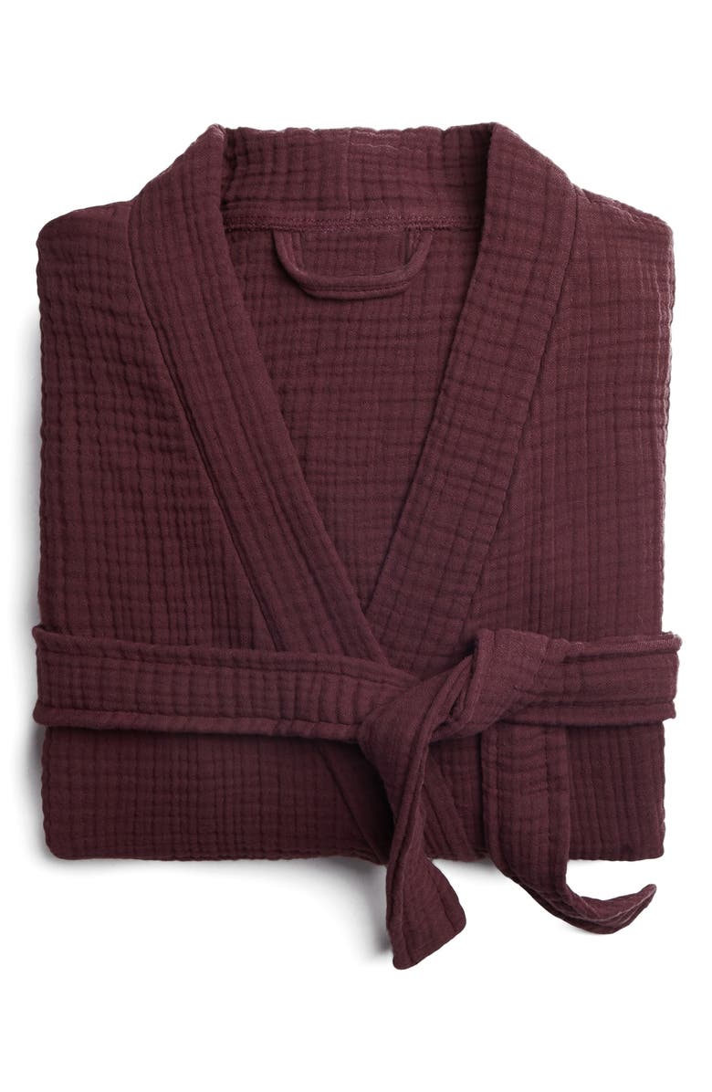 Parachute Cloud Cotton Gauze Robe, Main, color, 