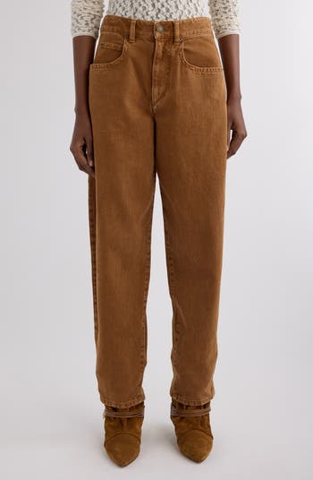 【関税&送料込】Isabel Marant Jeans Barrel Oriane In Denim Isabel Marant Oriane Barrel Leg Jeans | Nordstrom